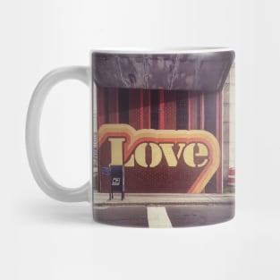 Street Art Love Graffiti Dumbo Brooklyn NYC Mug